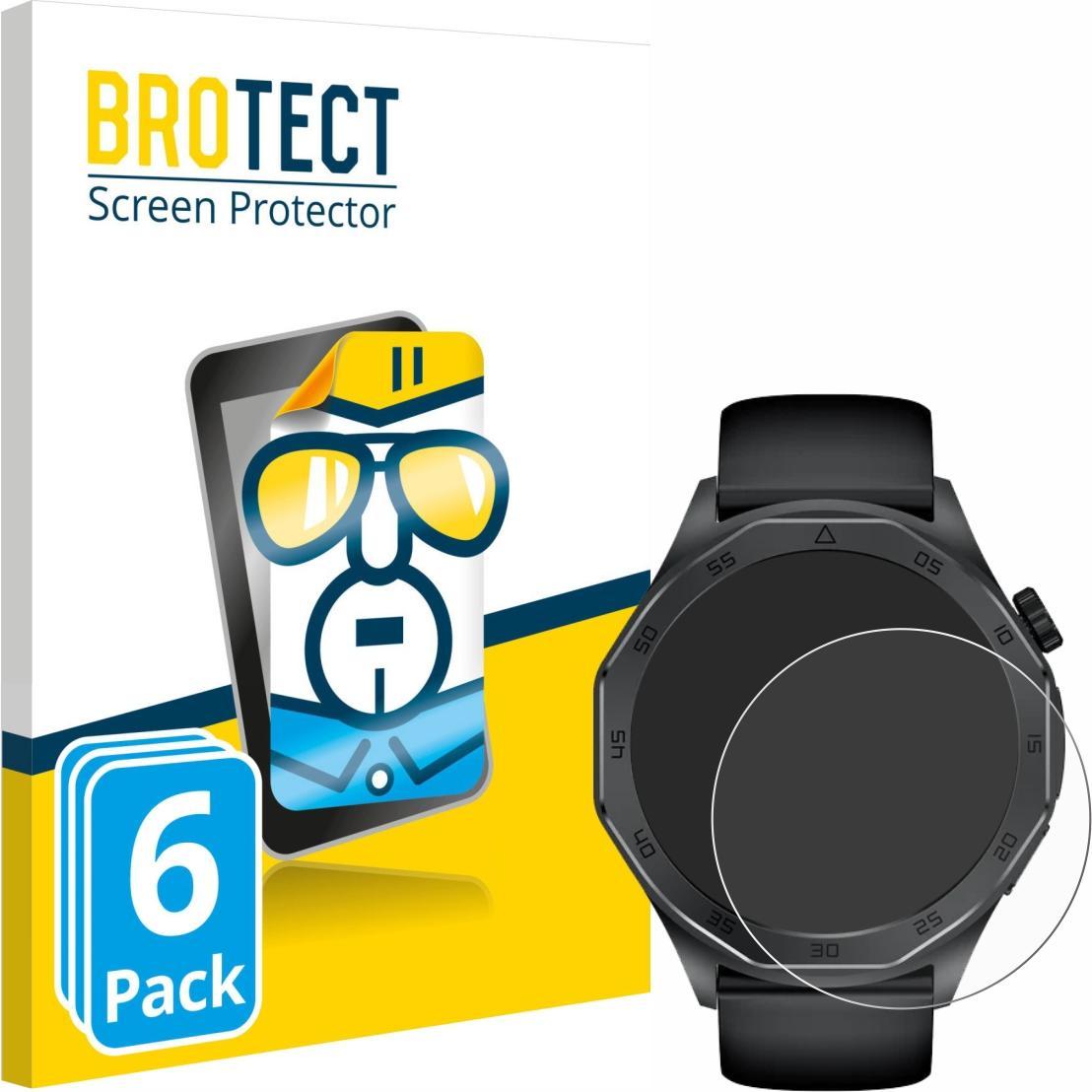 BROTECT Schutzfolie Displayschutz Displayschutzfolie Folie Klar Transparent, Smartwatch Schutzfolie, Transparent