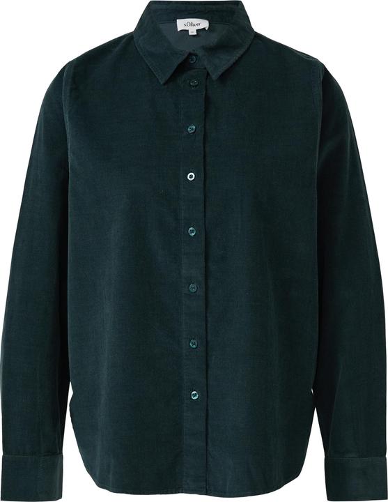 Immagine prodotto s.Oliver Bluse Feincord-Bluse mit Hemdkragen (48)