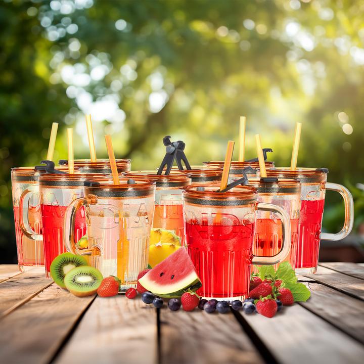 Actual product image Relaxdays 10x Glass cup (0.35 l, 10 x)
