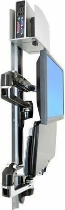 Ergotron LX Wall Mount System - Befestigungskit (CPU-Halter (Wand, 32")