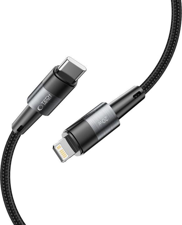 Produktbild Tech-Protect UltraBoost Lightning / USB-C PD 20W 3A 2m cable - gray (2 m, 20 W)