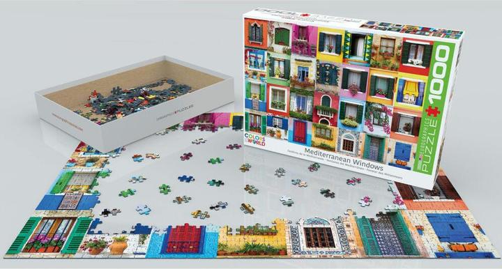 Actual product image Eurographics Mediterranean Windows (1000 pieces)