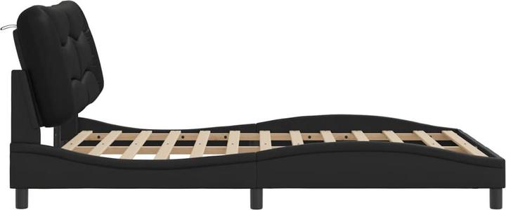 Image du produit VidaXL Cadre de lit avec tête de lit en similicuir (120 x 200 cm)