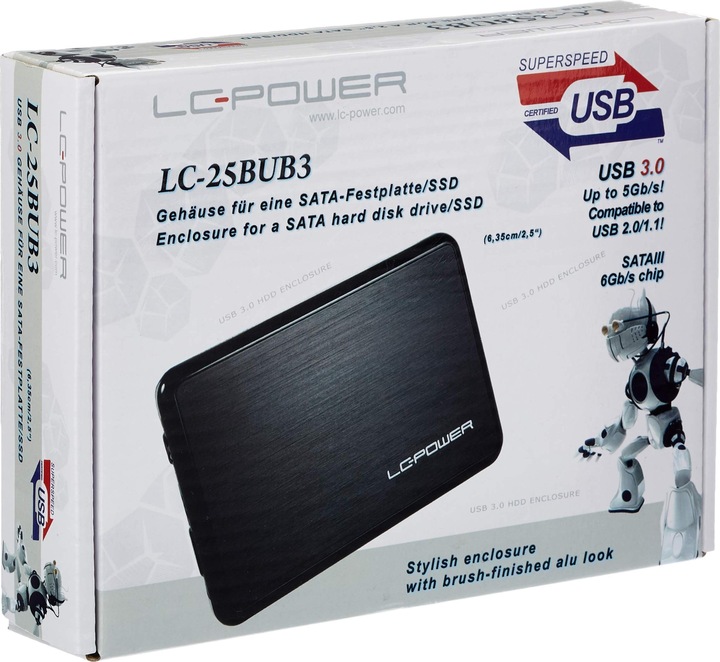 Image du produit LC-Power ext. Boîtier 2.5" LC-25BUB3 (2.5")