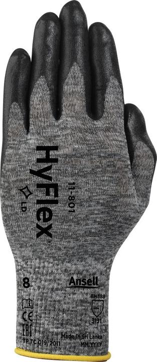 Actual product image Ansell Glove HyFlex Foam 11-801, EN 388, size 10 (10)