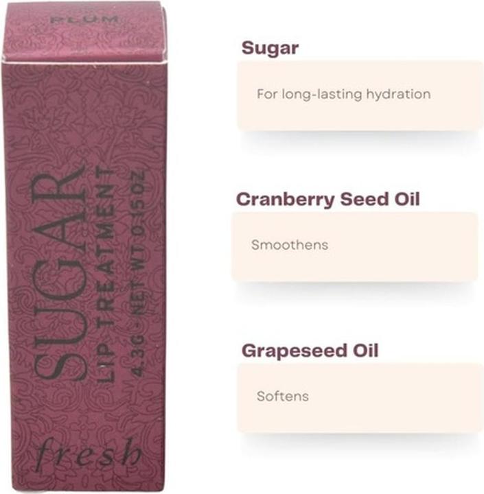 Produktbild Fresh Sugar Lip Treatment Pflaume für Frauen 0,5 oz (Lippenbalsam, 5 ml)