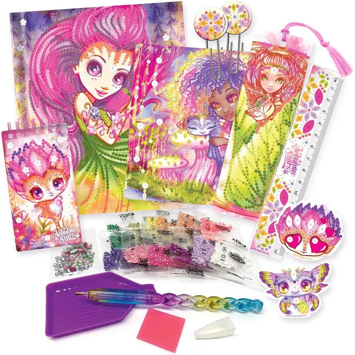 Nebulous Stars Strass nach Zahlen Schreibwaren Deluxe Set