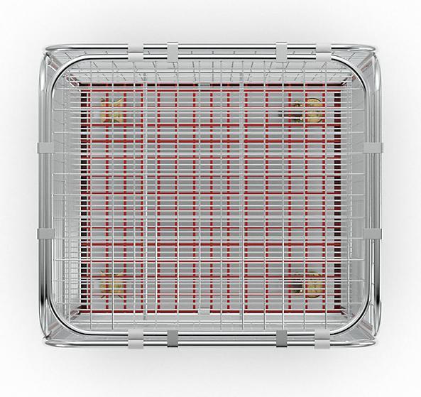 Actual product image kaiserkraft Roll container SAFE (500 kg)