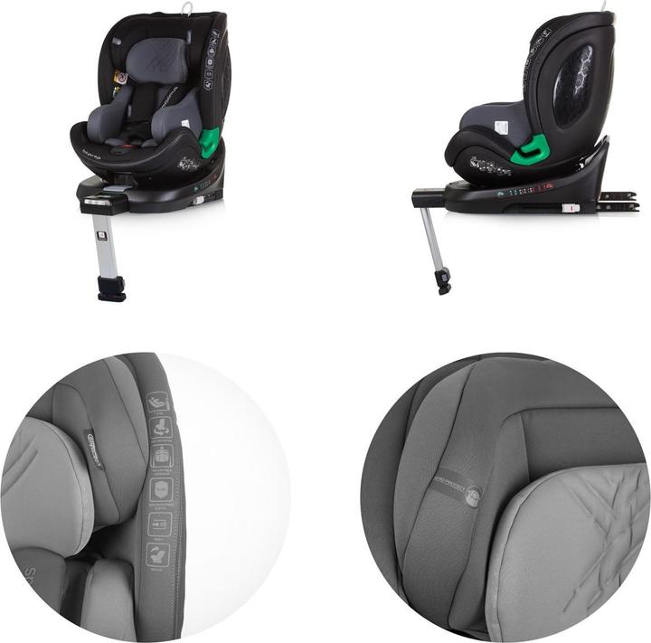 Actual product image Chipolino i-Size Maximus child seat (Reboarder, ECE R129/i-Size Standard)