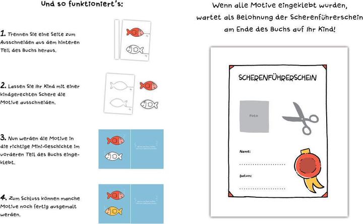 Produktbild Mein kunterbuntes Ausschneide-Buch (Deutsch, Nico Sternbaum, 2018)