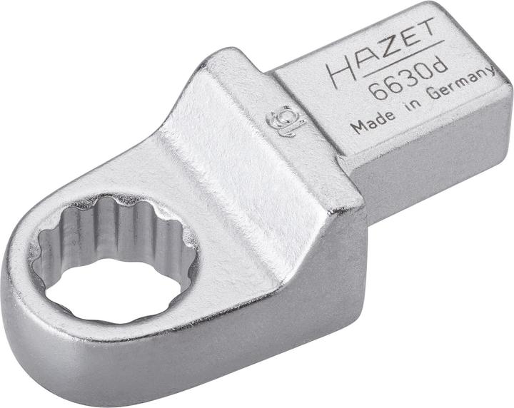 Produktbild HAZET Einsteck-Ringschlüssel 6630D-16 ∙ Einsteck-Vierkant 14 x 18 mm ∙ Aussen Doppel-Sechskant-Tract… (16 mm)
