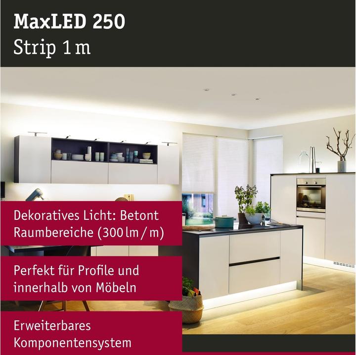 Image du produit Paulmann MaxLED 250 Stripe (Blanc chaud, 100 cm, Intérieur)