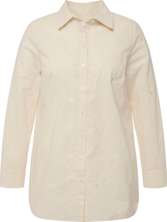 Immagine prodotto Studio Untold Camicia con cuori ricamati, collo da camicia e maniche lunghe (50, 52)