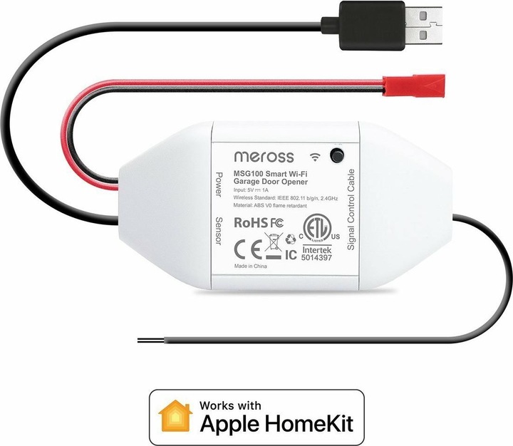 Actual product image Meross Garage door opener (Shutter actuator)