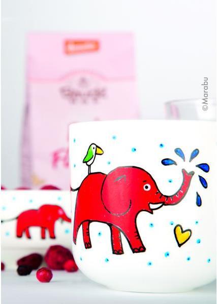 Produktbild Marabu Porzellan- und Glasmalstift Kids (Rot, Blau, Orange, Türkis, Grün, Schwarz, Violett, Gelb, 10 x)