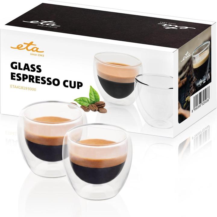 Actual product image ETA Espresso glasses (80 ml, 2 x)