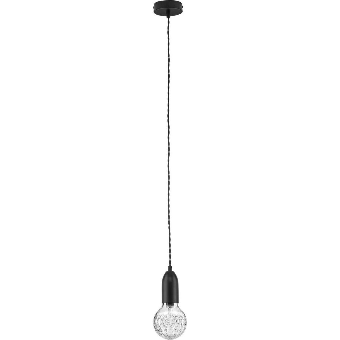 Nova Luce, Pendelleuchte, VEDA Pendelleuchte G9 Schwarz 120x9,5cm dimmbar 9536417