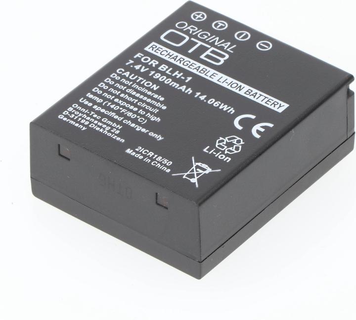 Produktbild AccuCell Akku Olympus BLH-1, E-M1 Mark II, Batteriegriff HLD-9 (Kamera Akku)