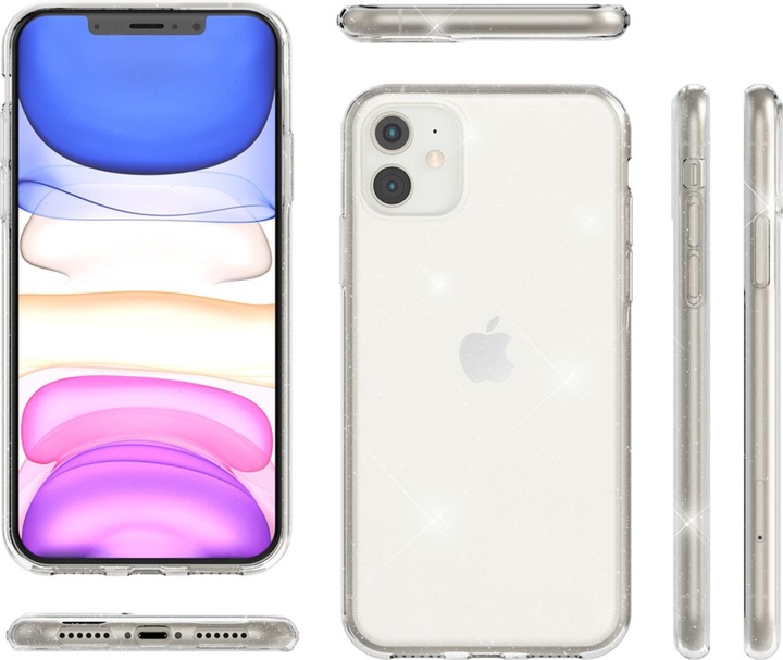 Produktbild Nalia Glitzer Hülle (Apple iPhone 11)