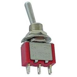 Velleman Vertical Toggle Switch Spdt On-Off-(On), Taster + Schalter
