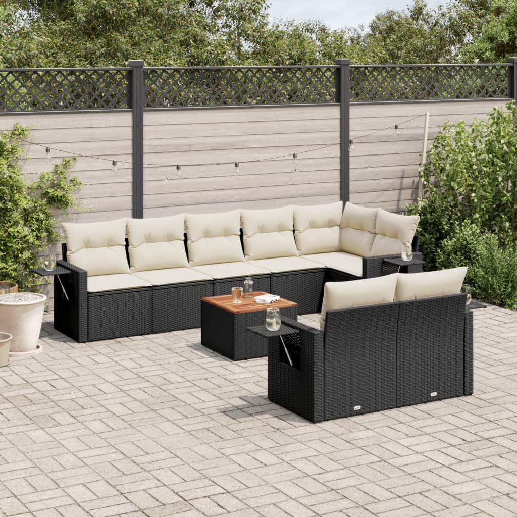 Thumbnail - VidaXL, Gartenlounge, 10-tlg. Garten-Lounge-Set mit Kissen
