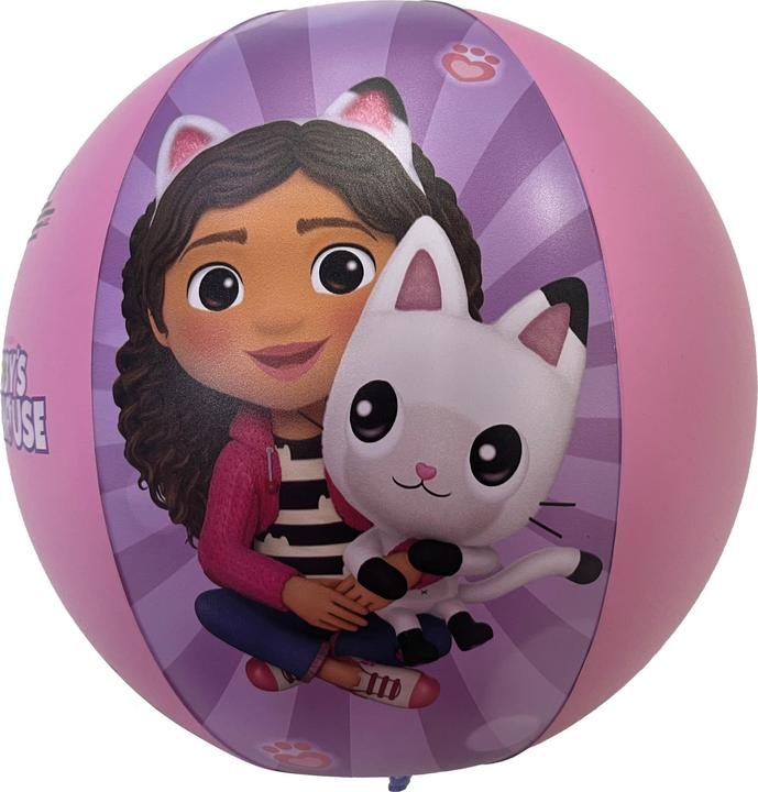 Actual product image Happy People HAPPYPEOPLE Gabby's Dollhouse beach ball, inflated approx. 29 cm