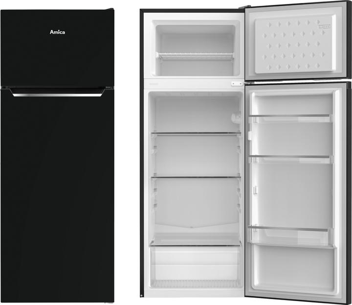 Produktbild Amica Kühl- und Gefrierkombination DT 374 160 SW BxHxT 54 x 144 x 55 cm Kühlteil 170 l Gefrierteil 2 (211 l)