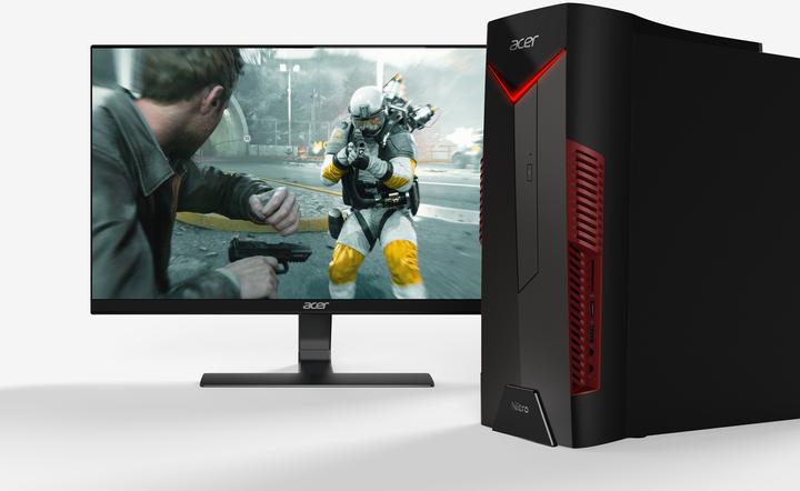 Produktbild Acer Nitro 50 – 256GB+1TB – N50-600 (512 GB, 16 GB, Intel Core i7-8700, GeForce RTX 2070)