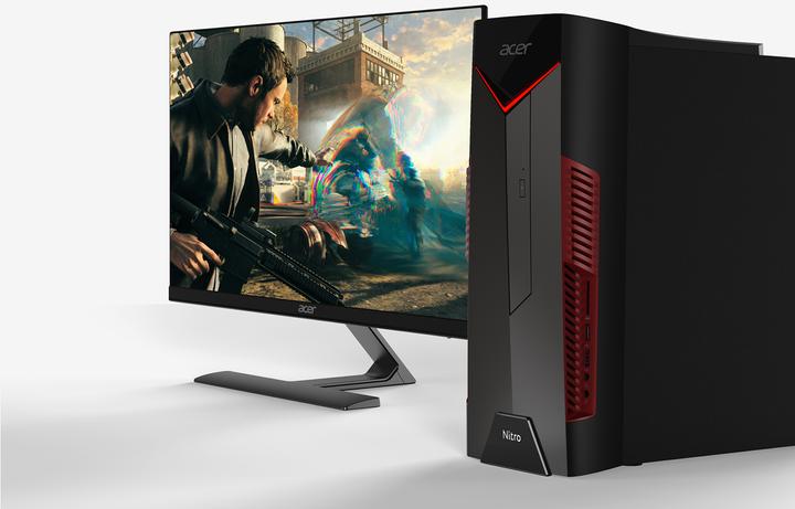 Produktbild Acer Nitro 50 – 256GB+1TB – N50-600 (512 GB, 16 GB, Intel Core i7-8700, GeForce RTX 2070)