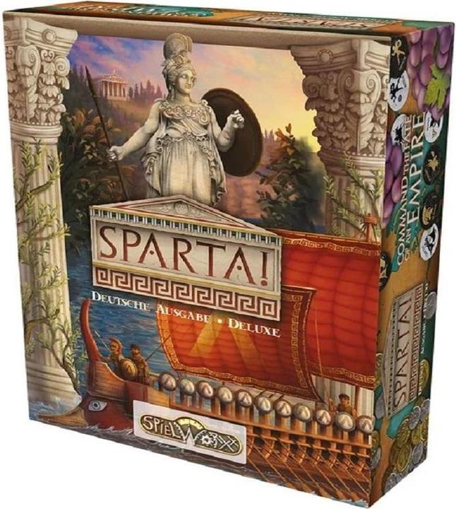 Image du produit Spielworxx SPWD0009 - Sparta, jeu de plateau, pour 1-2 joueurs, à partir de 14 ans (FR edition) (Allemand)