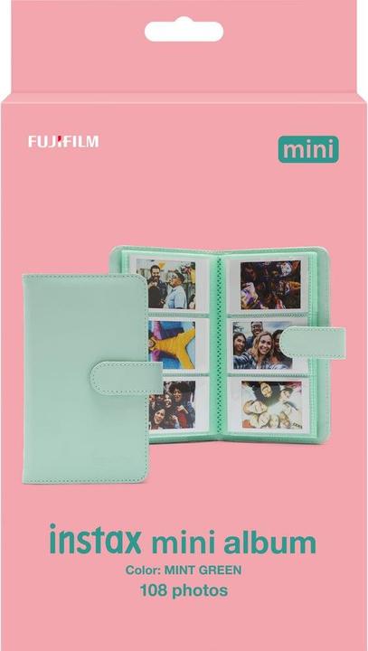 Productafbeelding Fujifilm Instax Mini 12 Album mint-groen (23 x 13.20 cm)