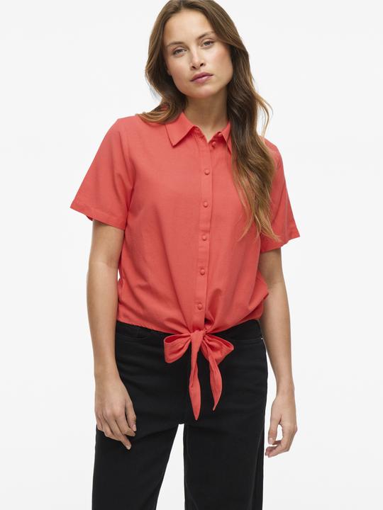 Produktbild Vila Vorn gebundene Kurzarmhemd (44)