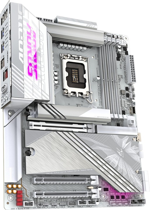 Image du produit Gigabyte Z890 AORUS Elite X ICE (LGA 1851, Intel Z890, ATX)
