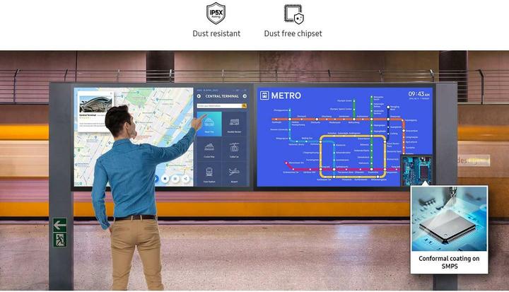 Produktbild Samsung QM55B-T (3840 x 2160 Pixel, 55")