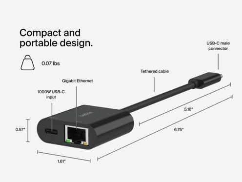 Produktbild Belkin Connect (USB-C, 1 Port)
