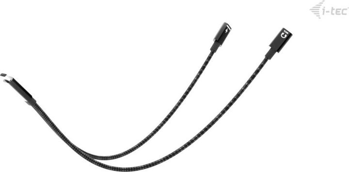 Produktbild i-tec USB-C Cable Splitter Audio/Data + Power Delivery 100W (0.30 m, USB 2.0, 100 W)