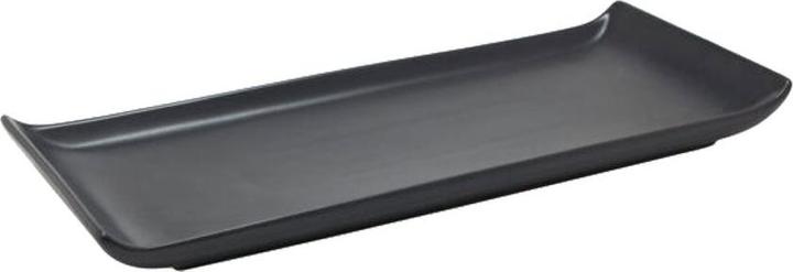 Actual product image Tavola Serving Plate 28x12cm Black