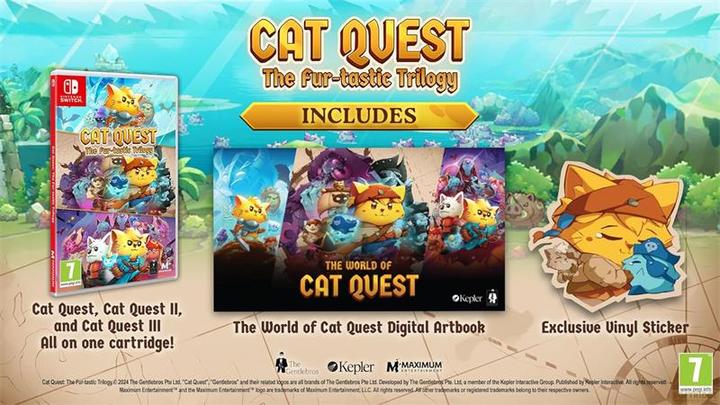 Actual product image astragon Cat Quest: Fur-tastic Trilogy (Switch, DE)