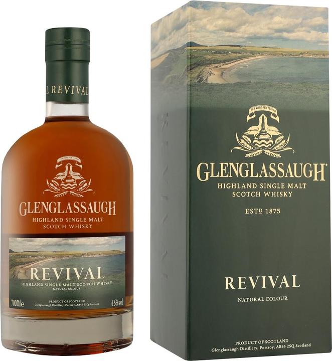Actual product image Glenglassaugh Revival (Single Malt, Scotch whisky, 1 x 70 cl)