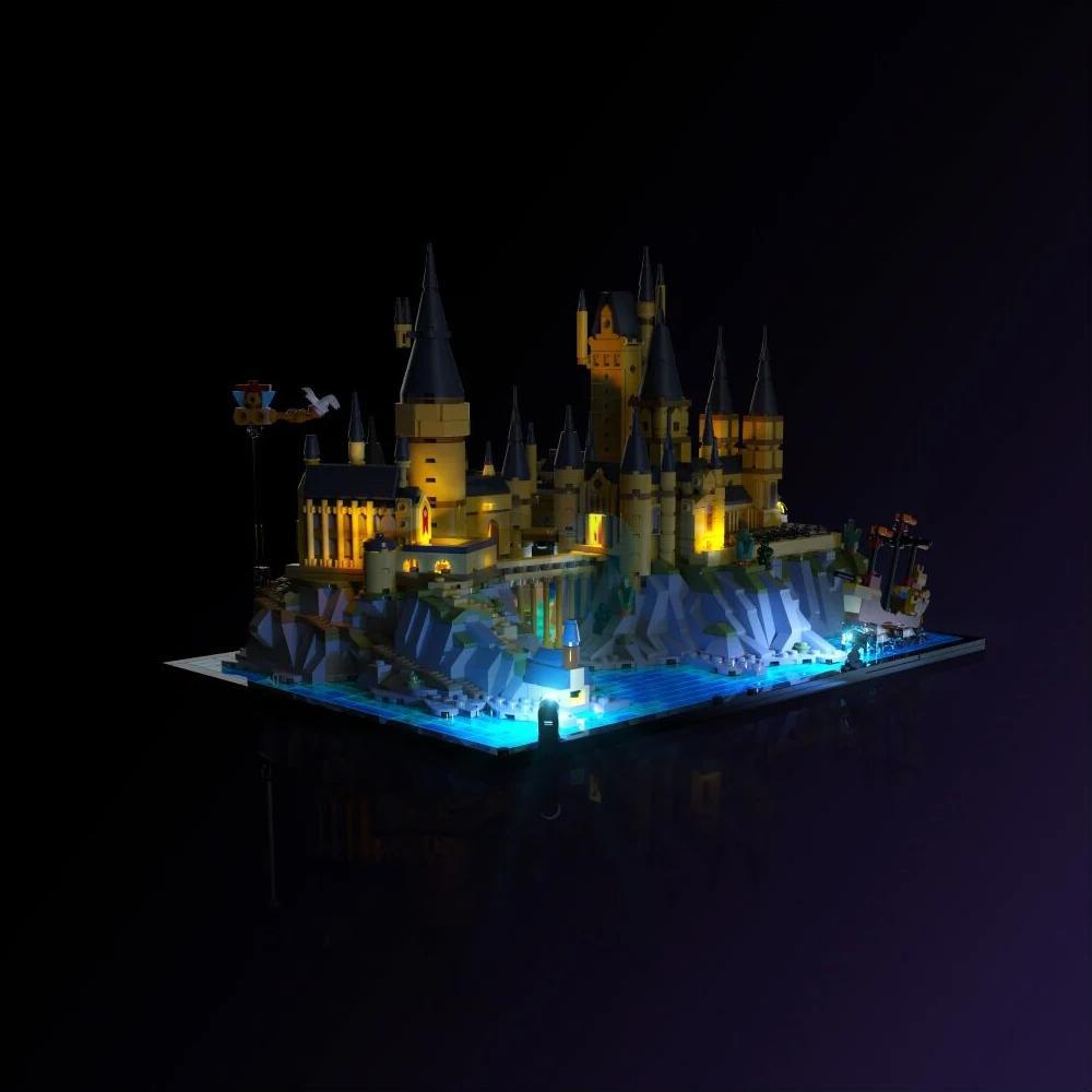 Thumbnail - Light my bricks LMB 2.0 LED Licht Set für LEGO 76419 Harry Potter Schloss Hogwarts mit Schlossgelände