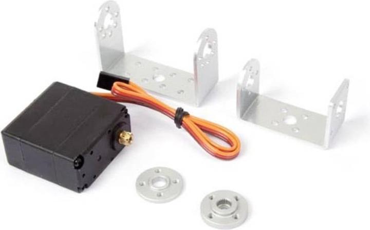 Actual product image Whadda 270 ° robot digital double shaft servo kit