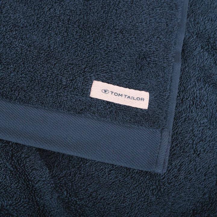 Produktbild Tom Tailor Duschtuch 140 x 70 cm, Blau/Dark Blue, Eigenschaften (140 x 70 cm)