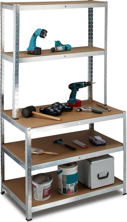 Actual product image Relaxdays Heavy duty shelving