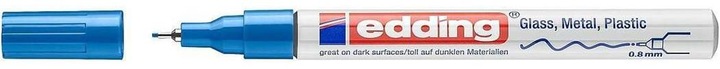 Immagine prodotto Edding 780 Marcatore a vernice lucida (Blu, 0.80 mm, 1 x)