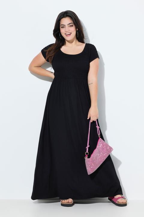 Immagine prodotto Angel of Style Maxi abito dal taglio svasato in jersey con corpino a punto smock (52)