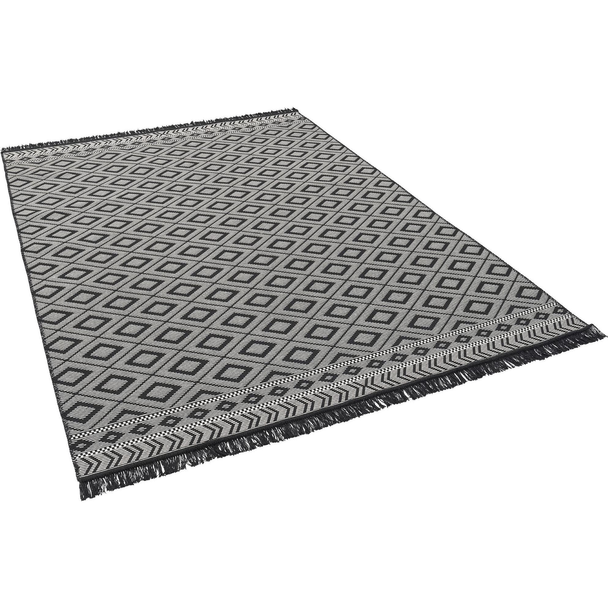 Pergamon, Teppich, Teppich Beidseitig Ethno Kelim Modern (140 x 200 cm)