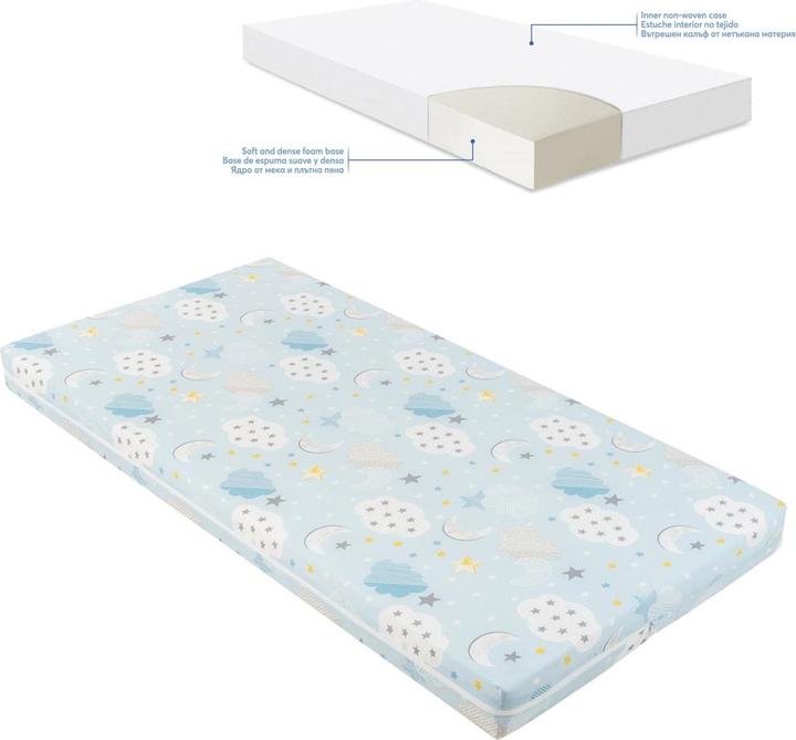 Actual product image Kikkaboo Mattress Fantasia Plus (120 x 60 cm)