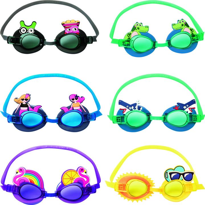 Actual product image Bestway Swimming goggles Hydro Swim 6 assorted