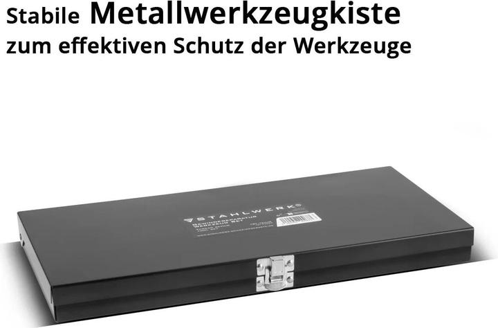 Image du produit Stahlwerk Kit de réparation de filetage Kit de réparation de filetage de 131 pièces M5 - M12