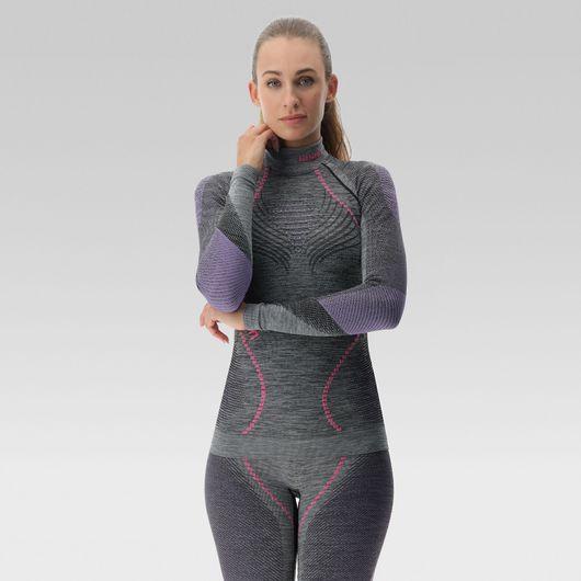 Actual product image UYN Thermal shirt with stand-up collar Ambityon Melange (S, M)